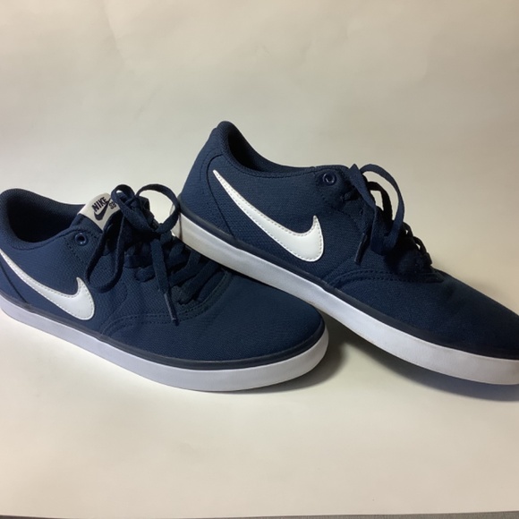 Nike men’s SB Check Solarsoft navy blue size 9 - Picture 6 of 9
